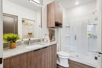 Granite vanity tops and undermount sinks